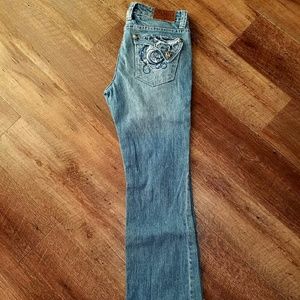 Stone wash jeans