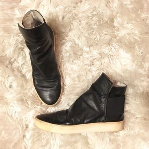 Italian leather sneakers