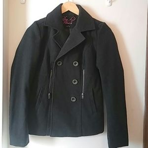 Charcoal Grey Juniors XS Peacoat
