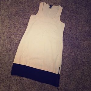 Off white and black H&M dress