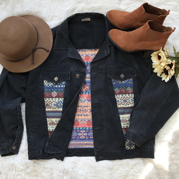 Chico's Design Jackets & Blazers - Vintage Black Denim Jacket