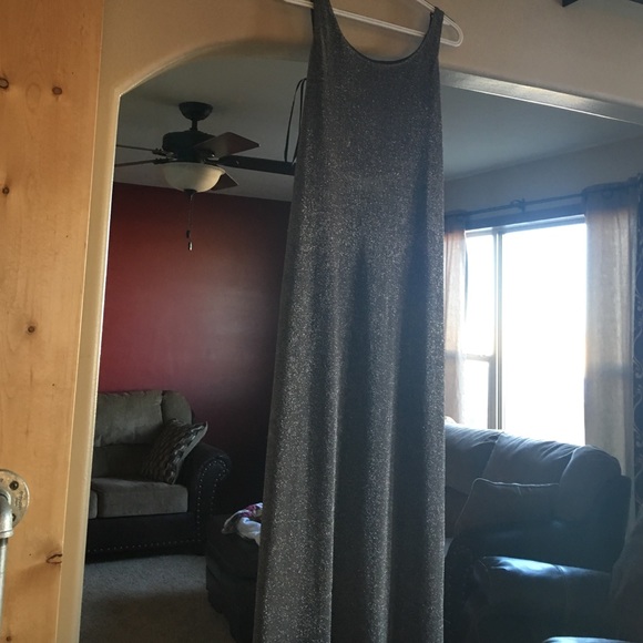 Long sparkly dress