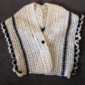 Hand made crochet scarf