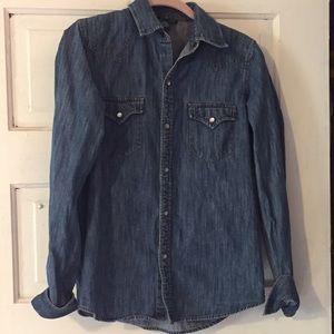 Ralph Lauren denim button down shirt