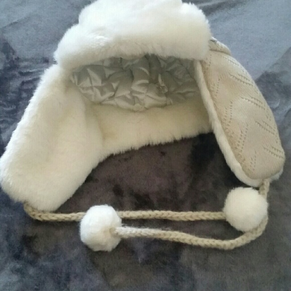 Winter hat white - Picture 3 of 3