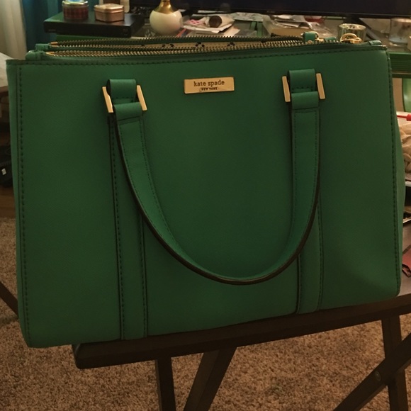 kate spade Bags Kate Spade Teal Purse Poshmark