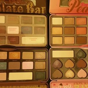 Too Faced Sweet Peach and Chocolate Palettes