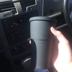 BRAND NEW Starbucks Matte black grande tumblr