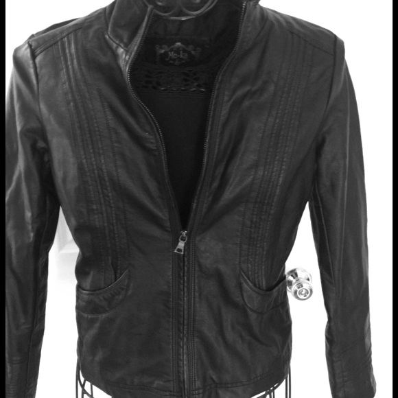 Faux leather Moto style Jacket
