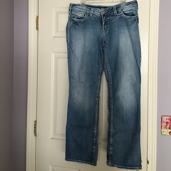 Silver jeans
