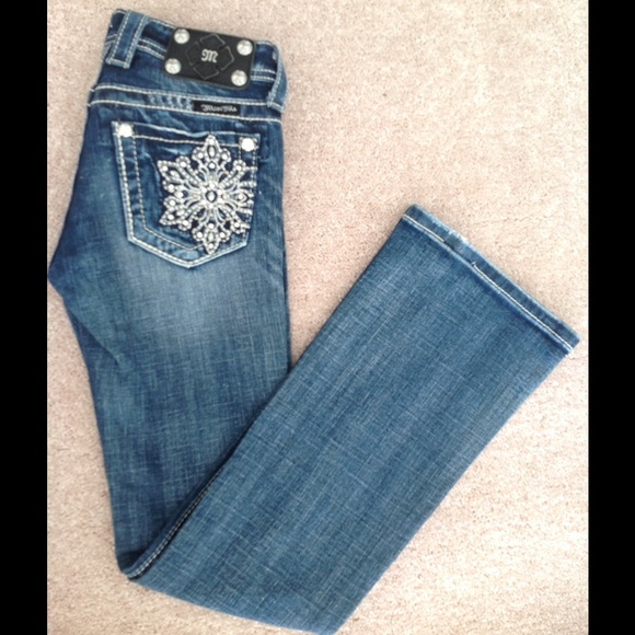 Miss Me Bootcut Girls Jeans Size 10
