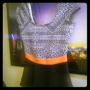 Tribal Print Top