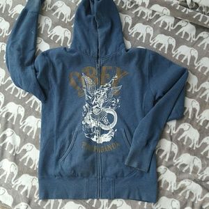 Obey Full Zip Hoodie