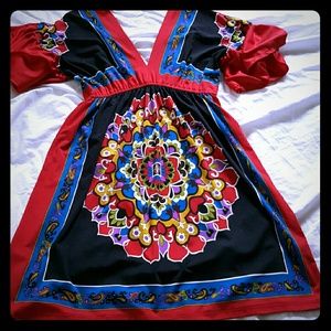 Bell Sleeve Dress by Bailey Blue sz. M