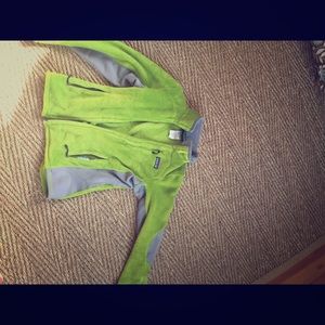 Green Patagonia fleece