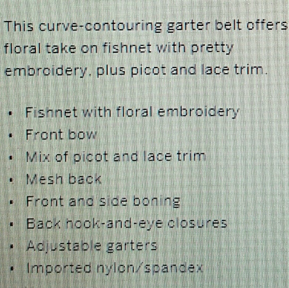 Victoria Secret Dream Angels Bra Thong Garter belt - Picture 4 of 4