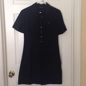 Button down shirt dress