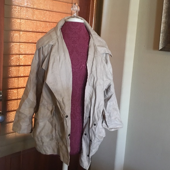 Tan jacket! To fit your new orleans fall weather.