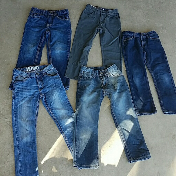 Bundle of 5 jeans Levi's, PD&C, Gymboree, Hawk,Az