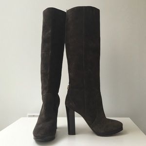 🔴SALE🔴Coach/ boots/ dark brown/ suede