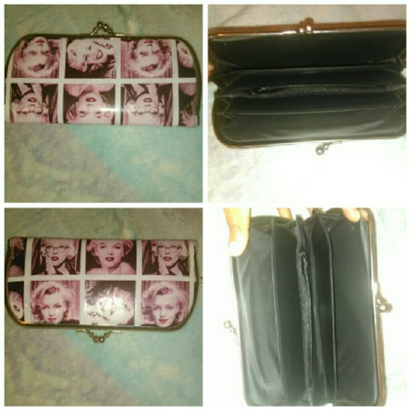 Marilyn Monroe clutch wallet