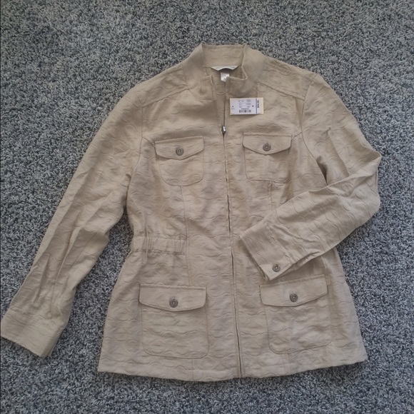 Light beige jacket! Brand new!!