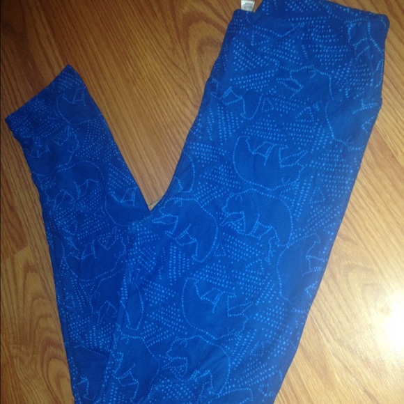 LuLaRoe Pants - LLR OS Bear Leggings