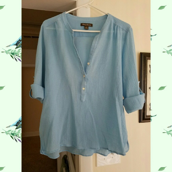 Tommy Bahama Blue Top