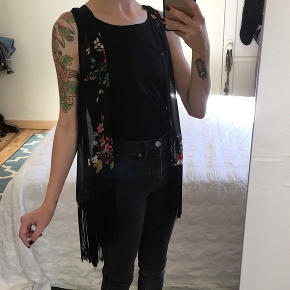 *SOLD* Xhilaration xs kimono - Picture 2 of 3