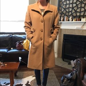 Larry Levine Wool/Camel coat