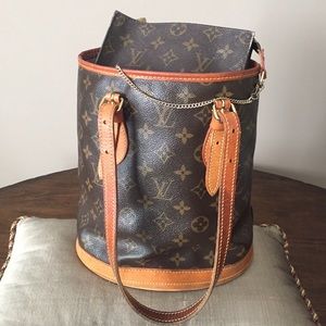 Authentic Louis Vuitton Bucket.
