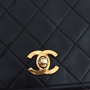 SOLD! Vintage Chanel Flap Bag
