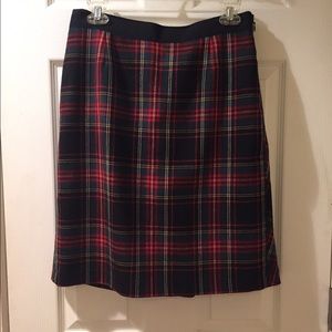 🎄 J Crew Plaid Pencil Skirt!!