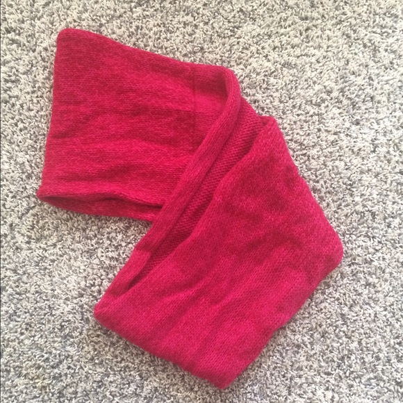 Magenta infinity scarf