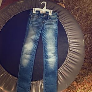 Abercrombie kids  skinny jeans