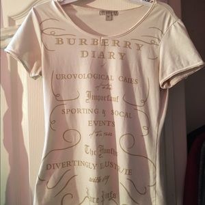 Burberry Diary T shirt