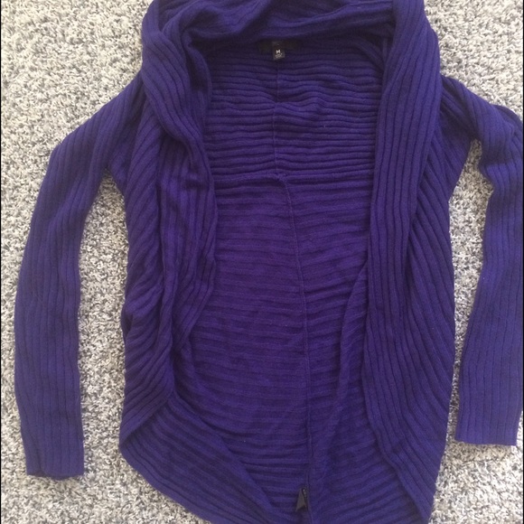 Purple cowl neck sweater!