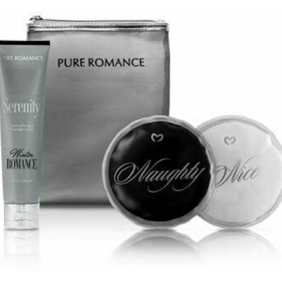 Pure Romance naughty and nice reusable massage set
