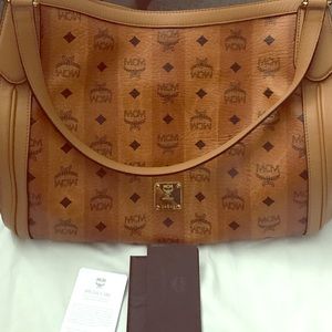 MCM Visetos shoulder bag