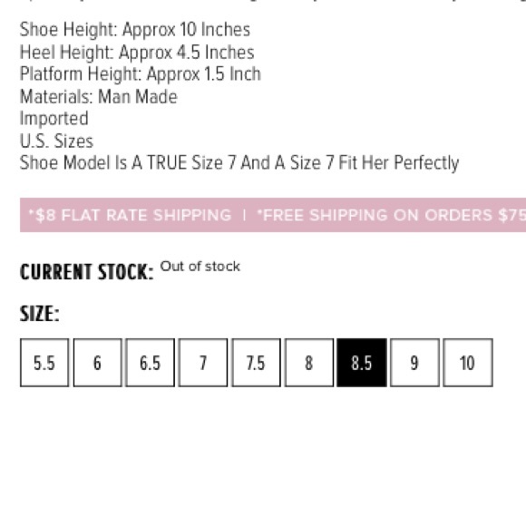 Sexy Lace up High Heels🎉price drop🎉 - Picture 3 of 7
