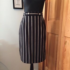Vintage possibly 80's striped pencil skirt Vintage possibly 80's striped pencil skirt