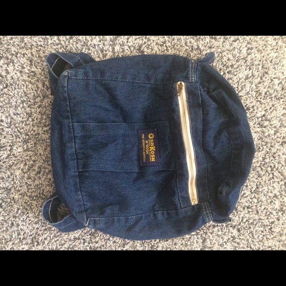 Osh Kosh Mini jean back pack