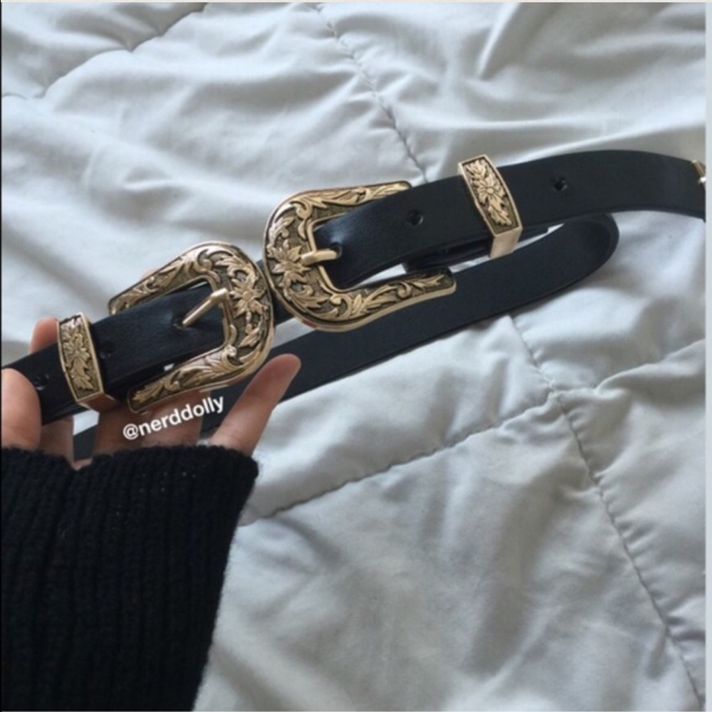 ⚡️ B-LOW the waist double buckle belt