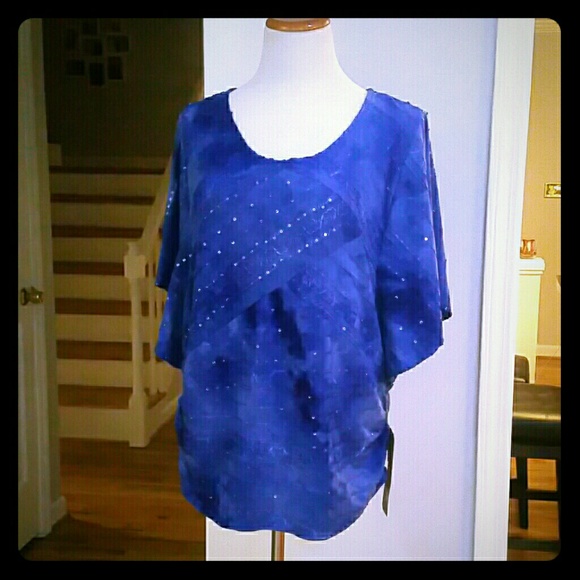 NWT JM COLLECTION PLUS SIZE TOP