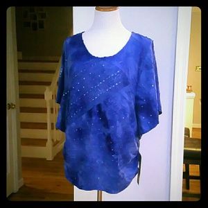 NWT JM COLLECTION PLUS SIZE TOP