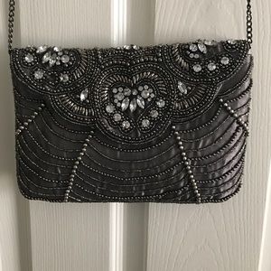 Dark Gray Charming Charlie's cross body bag/clutch