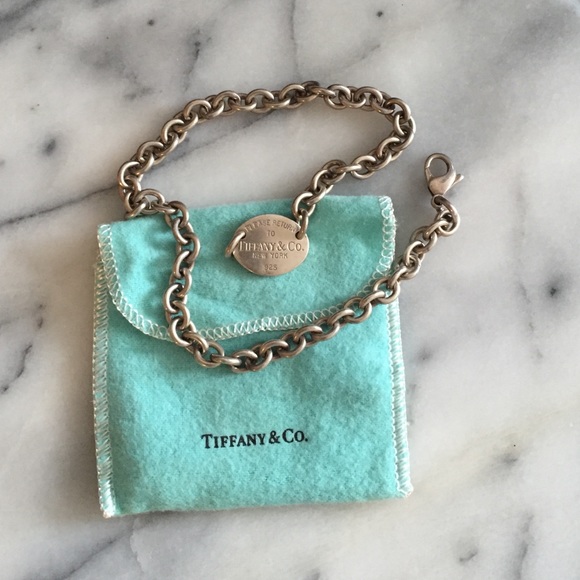 Authentic Return to Tiffany Tag Choker