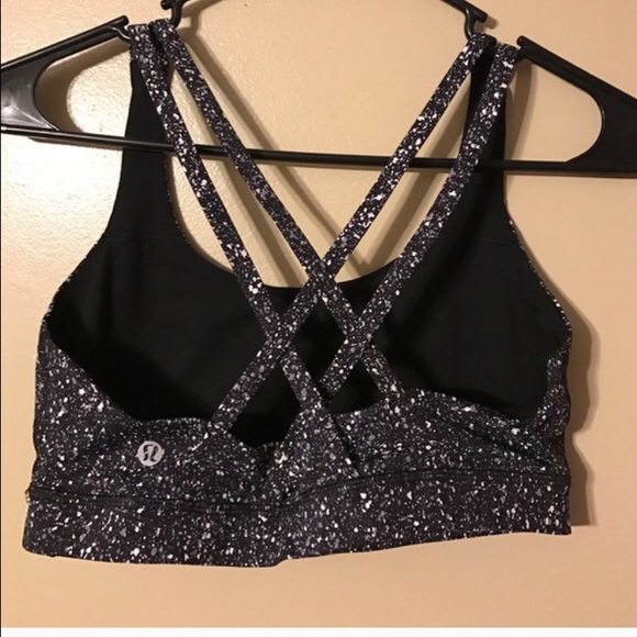 Lululemon SPLATTER BRA ISO size 8