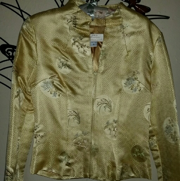 Jessica McClintock asian-inspired jacket