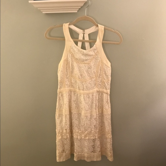 Ivory Lace Dress